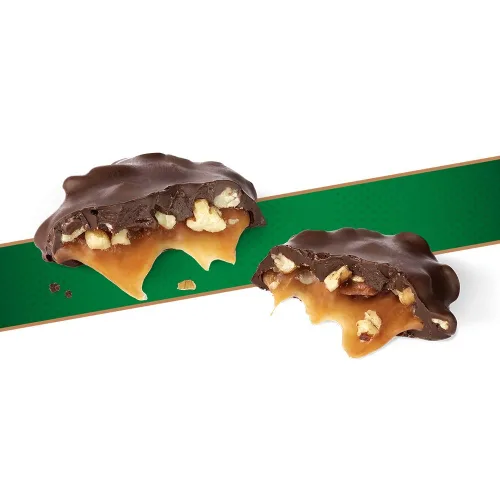 Vista 6 de Russell Stover Delicia de Nuez Pecana con Chocolate Oscuro Sin Azúcar, Bolsa de 3 Onzas (12 Unidades)