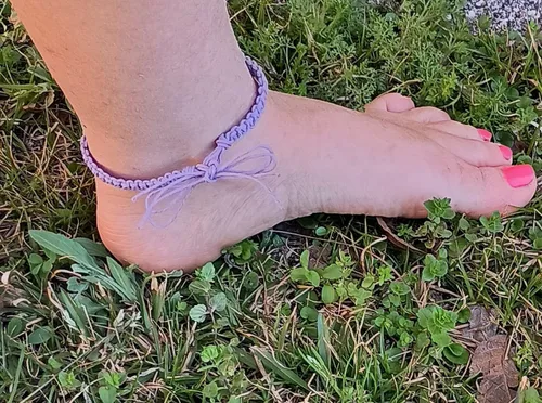 Vista 46 de Hemp Anklet Adjustable Tie On