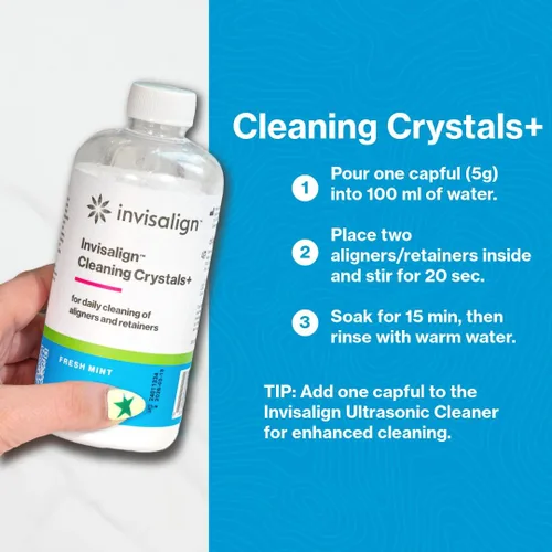 Vista 3 de INVISALIGN Sistema de limpieza de cristales de limpieza Tubo, herramienta PUL