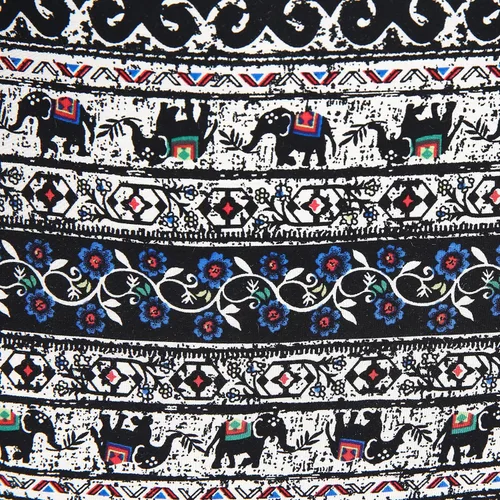 Vista 169 de Bolsa de hombro para mujer, de lona en estilo hippie/bohemio para llevar cruzada al hombro, disponible en diferentes colores y estampados