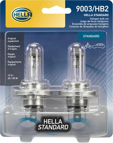 Vista 11 de HELLA 9003 - Bombilla de alto rendimiento de 2.0 TB, 12 V, 60/55 W, paquete de 2