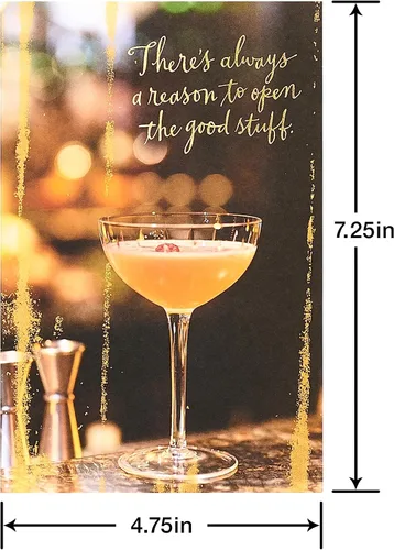 Vista 11 de American Greetings Tarjetas de cumpleaños surtidas de alta calidad, diseños contemporáneos (8 unidades)