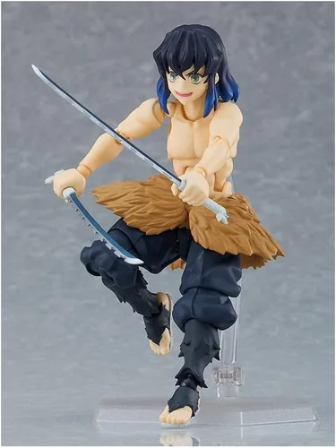 Vista 7 de Max Factory Figma Figma Demon Slayer Inosuke Hashibira, 5.5 in
