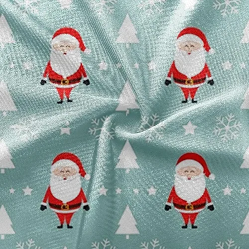 Vista 3 de Christmas Scrub Tops for Women Ugly Cute Printed Short Sleeve Working Uniform Xmas Nurse Workwear T Shirts
