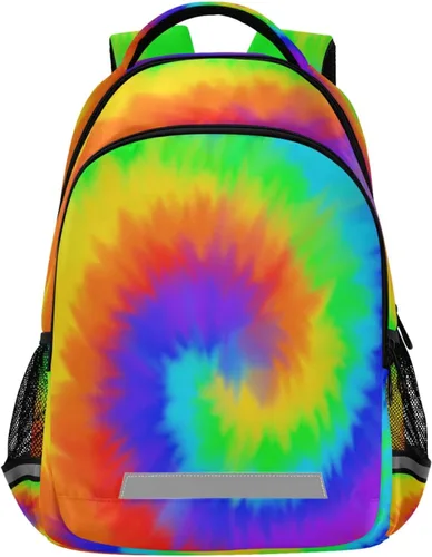 Vista 8 de ALAZA Divertidas mochilas de viaje para computadora portátil, mochila escolar para hombres, mujeres, adolescentes, niños, 33, Pugs de dibujos Pugs