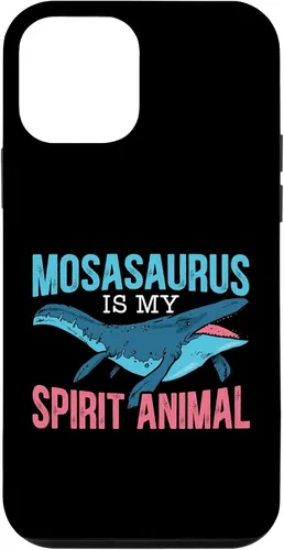Vista 12 de Funda de dinosaurio para iPhone 15 Mosasaurus Is My Spirit Animal Paleontólogo