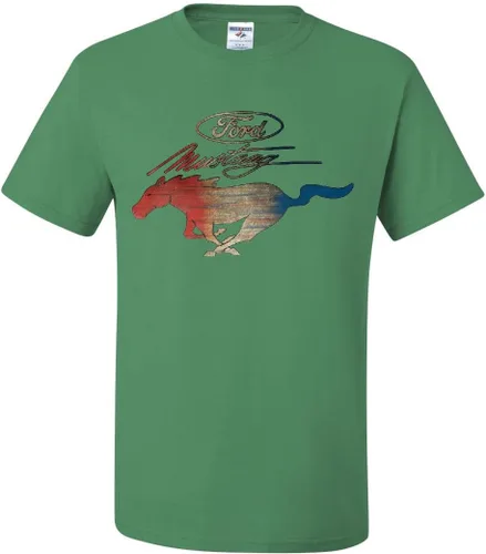 Vista 12 de Camiseta con logotipo Ford Mustang GT Shelby Cobra Boss 302 Muscle para hombre