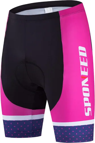 Vista 4 de sponeed Conjunto de camiseta y pantalones cortos de gel 3D de manga corta para mujer