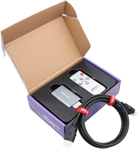 Vista 3 de Kacenray Adaptador HDMI para Gamecube Running GCVideo Software HDMI Convertidor de línea doble digital a HDMI GC2HDMI para Nintendo Gamecube NGC