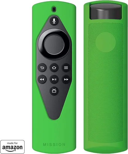 Vista 12 de Funda hecha para Amazon Remote Cover Case, para Alexa Voice Remote Lite Negro