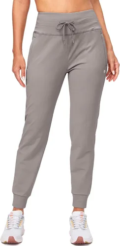 Vista 18 de G Gradual Pantalones deportivos con forro polar para mujer, de cintura alta, resistentes al agua, térmicos, para invierno, correr, senderismo
