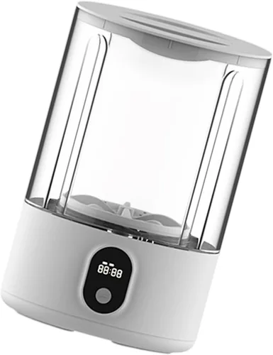 Vista 7 de Taza de lavado portátil de 4000 mAh, lavadora recargable (5.11 x 8.26 pulgadas, 1.2 L), pequeña máquina ligera para apartamentos, dormitorios