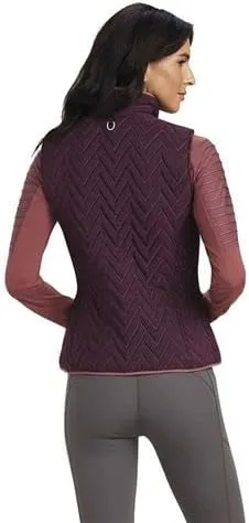 Vista 4 de ARIAT Ashley - Chaleco aislado para mujer, Mora marrón