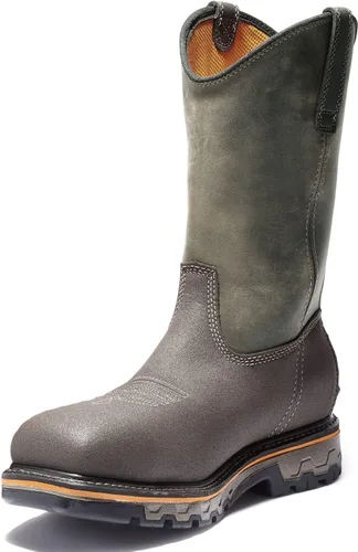 Vista 8 de Timberland PRO Botas de trabajo True Grit sin cordones con puntera compuesta para hombre Marrón-2024 Nuevo