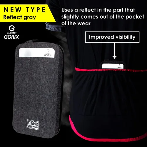Vista 2 de GORIX Ciclo cartera bolsa bolsa impermeable teléfono móvil caso carretera MTB bicicleta (BKPW (edición global))