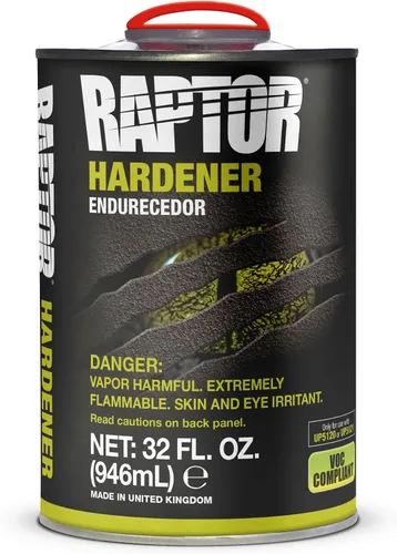 Vista 6 de Raptor - Kit de revestimiento en aerosol de uretano tintado para caja de camioneta, pintura protectora, duradera, para portones traseros y camiones