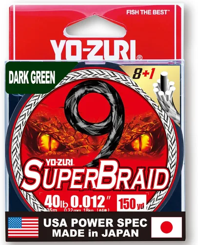 Vista 34 de YO-Zuri SUPERBRAID 9 - Línea de pesca trenzada flotante