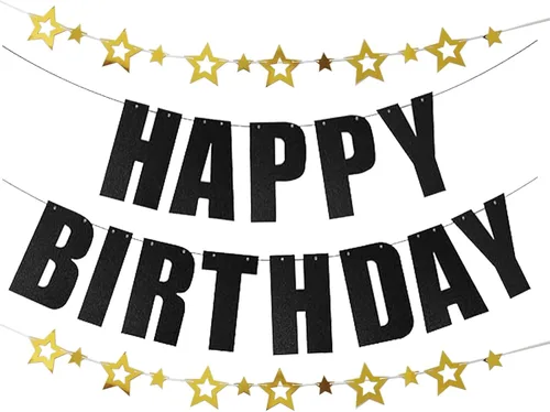 Vista 16 de Cartel de feliz cumpleaños para decoraciones de fiesta de cumpleaños (aguamarina)