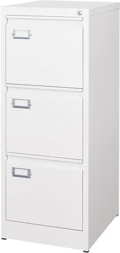 Vista 13 de BYNSOE - Archivador de 2 cajones con cerradura, archivador vertical de metal con ruedas, archivador móvil para oficina, hogar