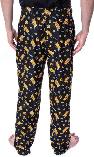 Vista 5 de Scooby Doo Ruh-Roh! Scooby - Pantalones de pijama para adultos, Scooby Ruh-roh