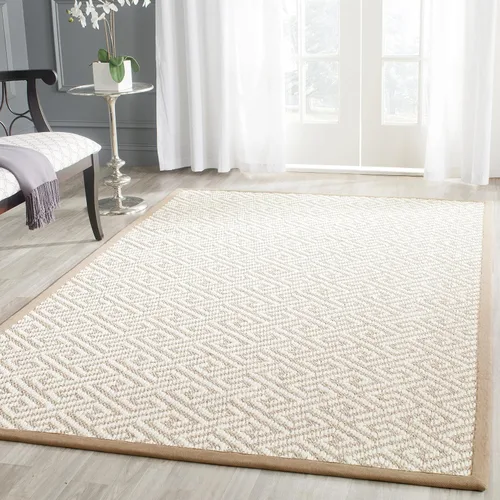 Vista 7 de SAFAVIEH Natural Fiber Collection - Alfombra de pasillo de 2 pies 6 pulgadas x 8 pies, natural, diseño de sisal griego, fácil cuidado, ideal