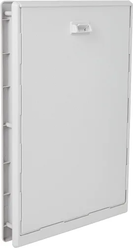 Vista 4 de Ideal Pet Products Puerta plástica para mascotas de la serie Designer Blanco