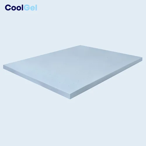 Vista 5 de COOL GEL Cubrecolchón de Espuma Viscoelástica, Espuma Viscoelástica Infundida con Gel Frío, Suave y de Soporte, Certificado CertiPUR