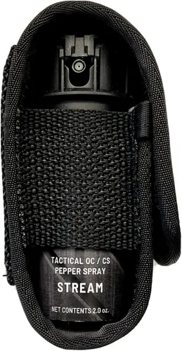 Vista 2 de Redd, Tactical OC/CS - Spray de pimienta y funda de nailon, Flip Top Stream (2 onzas)
