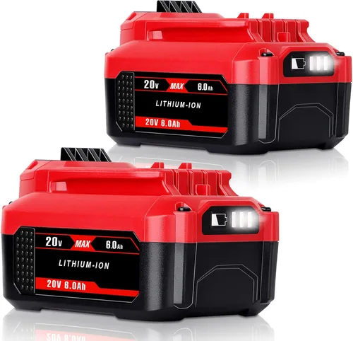 Vista 7 de [Usado] DSANKE CMCB204 6000mAh 20V batería de iones de litio de repuesto para Craftsman V20 batería de iones de litio CMCB204 CMCB204-2 CMCB202
