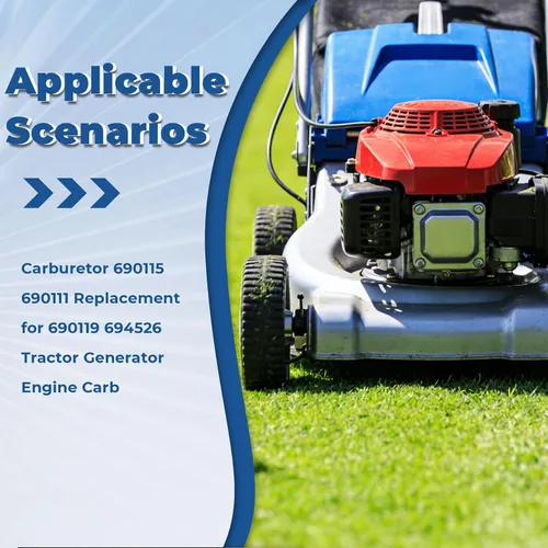 Vista 6 de WFLNHB Carburador 690115 690111 Reemplazo para 690119 694526 Motor de Generador de Tractor Carburador