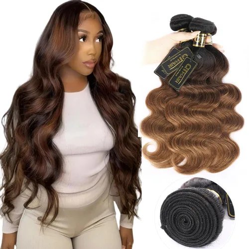 Vista 37 de QTHAIR Extensiones de cabello humano brasileño ondulado de grado 18A #613 con cierre de encaje HD 4x4