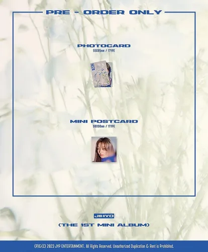 Vista 6 de TWICE JIHYO ZONE El primer mini álbum Ver. K-POP SELLADO
