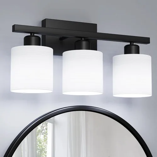 Vista 12 de Accesorios de iluminación de baño, accesorios de iluminación de baño sobre espejo, luces de tocador clásicas de interior, luz de tocador moderna