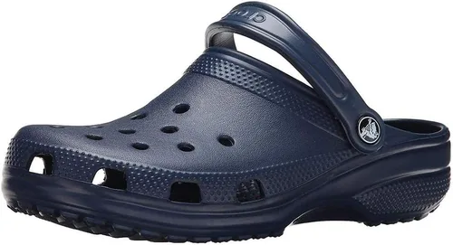 Vista 18 de Crocs Zuecos clásicos unisex, azul marino, 9 US hombres/11 US mujer