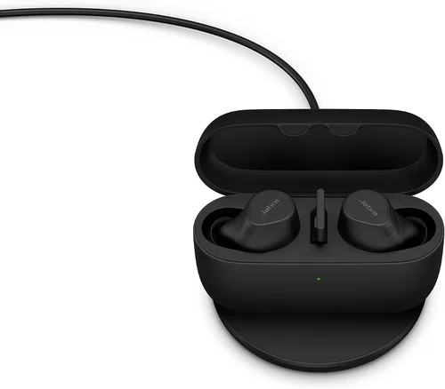 Vista 13 de Jabra Evolve2 - Auriculares inalámbricos con Bluetooth con cancelación activa de ruido y tecnología de voz multisensor, certificados para funcionar