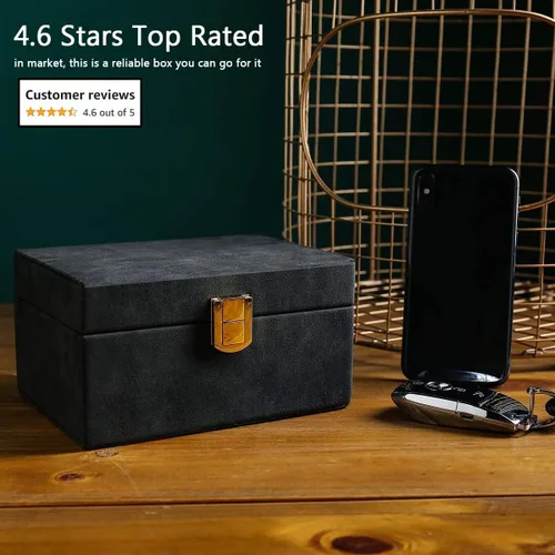 Vista 7 de briidea Caja Faraday Protectora de Llavero, Caja de Bloqueo de Señal RFID, Caja de Blindaje de Bloqueo de Señal Faraday para Llave de Coche