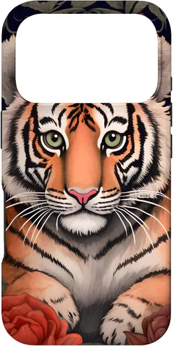 Vista 30 de Red Roses Tiger Cub Case for iPhone 17
