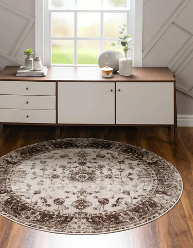 Vista 16 de Unique Loom Rushmore Collection Alfombra de área – Lincoln (2 x 3 pies, rectangular, crema/beige)