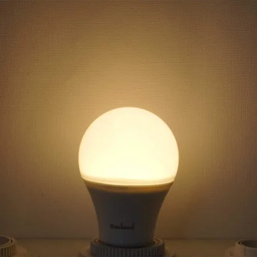 Vista 6 de Boxlood - Bombilla de luz del atardecer al amanecer, detector de sensor de luz integrado, 9 W (equivalente a 60 W), bombilla con sensor de 3000K-2P