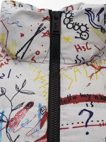 Vista 5 de Chaqueta estampada Art Graffiti acolchada, Printd