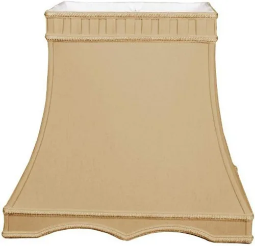 Vista 8 de Royal Designs - Pantalla rectangular para lámpara de diseño, color beige, (8 x 6) x 12 x 8 pulgadas x 11 pulgadas