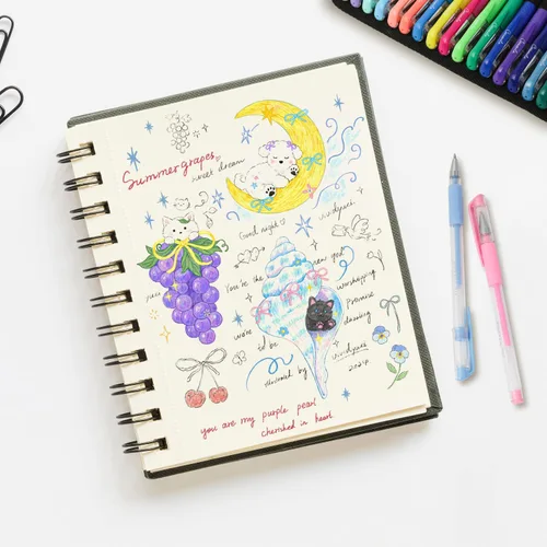 Vista 5 de Bolígrafos de gel para colorear para adultos, 88 colores, bolígrafos de gel con purpurina para artistas, 40% más de tinta con 88 recambios a juego