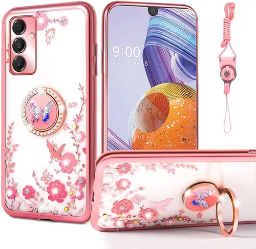 Vista 14 de nancheng Funda protectora a prueba de golpes para Gabb Phone 4 Pro/Samsung Galaxy A15 5G para niñas y mujeres, linda cubierta de TPU suave