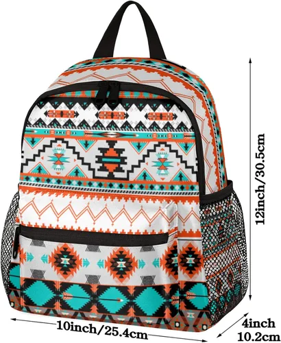 Vista 2 de Mochila para niños pequeños con correa para el pecho para niños y niñas, jardín de infantes, mochila escolar para guardería, bolsa de viaje