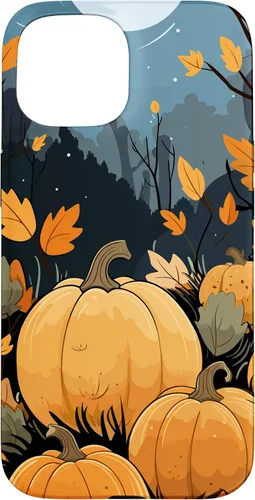 Vista 6 de Pumpkin Fall & Autumn Leaves, Fall Color Theme, Pumpkins Case for iPhone 16