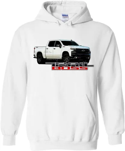 Vista 4 de Sudadera con capucha Trail Boss Truck Negro