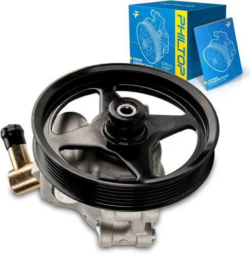Vista 190 de PHILTOP 215345 Bomba de dirección asistida con polea, apta para Corolla 2003-2008; Matrix; Vibe, Reemplazar OE 215345, 4236, 4236C, 4431002101