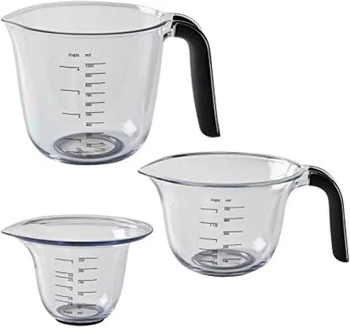 Vista 10 de KitchenAid KO298OSAQA - Jarras medidoras gourmet, juego de 3, azul turquesa
