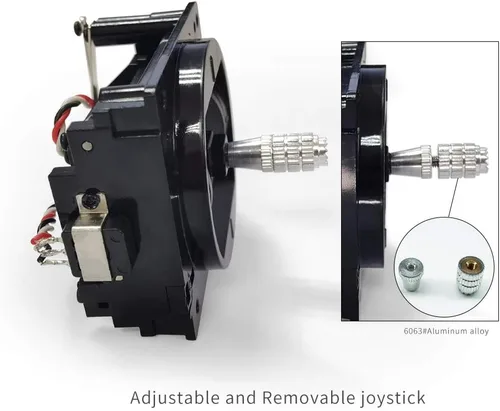 Vista 3 de Radiolink RC Dual Stick Transmisor Original Pulgar Joystick Rocker Gimbals para AT9 AT9S AT9S Pro AT10 AT10 II Reemplazo Acelerador (para Acelerador)