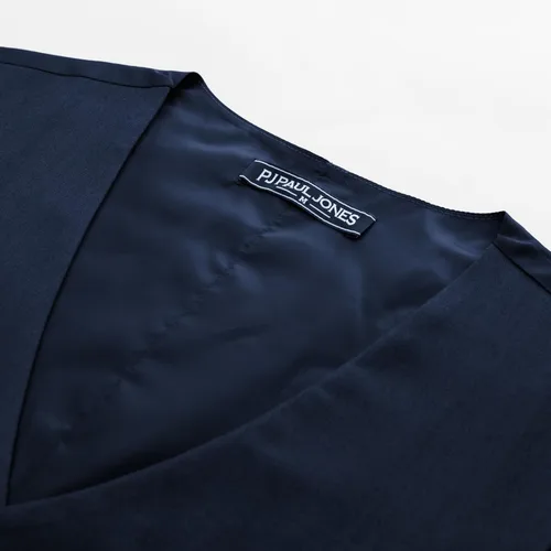 Vista 3 de PJ PAUL JONES Chaleco de traje para hombre, chaleco casual de negocios, chaleco formal para boda